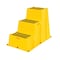 Vestil 3 Steps, 30.5 Overall Height, Polyethylene, Yellow SPN-3-YL - alternate 3